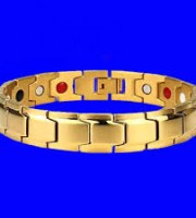 Titanium Gloden Bracelet B-27